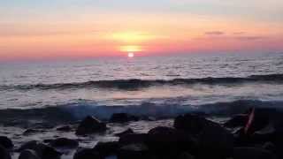 Восход солнца над Черным морем