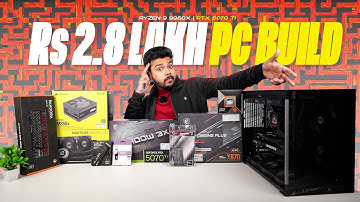 Rs. 2.8 Lakh Ultimate Gaming & Editing PC Build | Ryzen 9 9950X + RTX 5070 Ti 🔥