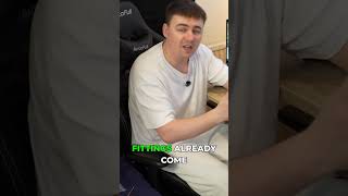 The Cleanest Desk Setup Ever #aesthetic #minimal #desk #setup #diy #shorts