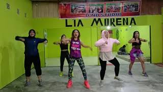 Zumba Dangdut || Goyang wik wik lagu cover by Lizanatalia || #zumbadangdut 💃❤️
