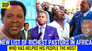 Celebrity Top influential and rich pastors in Africa. After TB Joshua's death, here are the Top 10 Net Worth