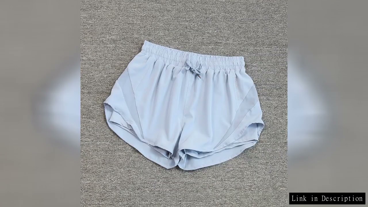 2024 summer cross-border foreign trade Fitness running exercise shorts women's breathable quick-dryi