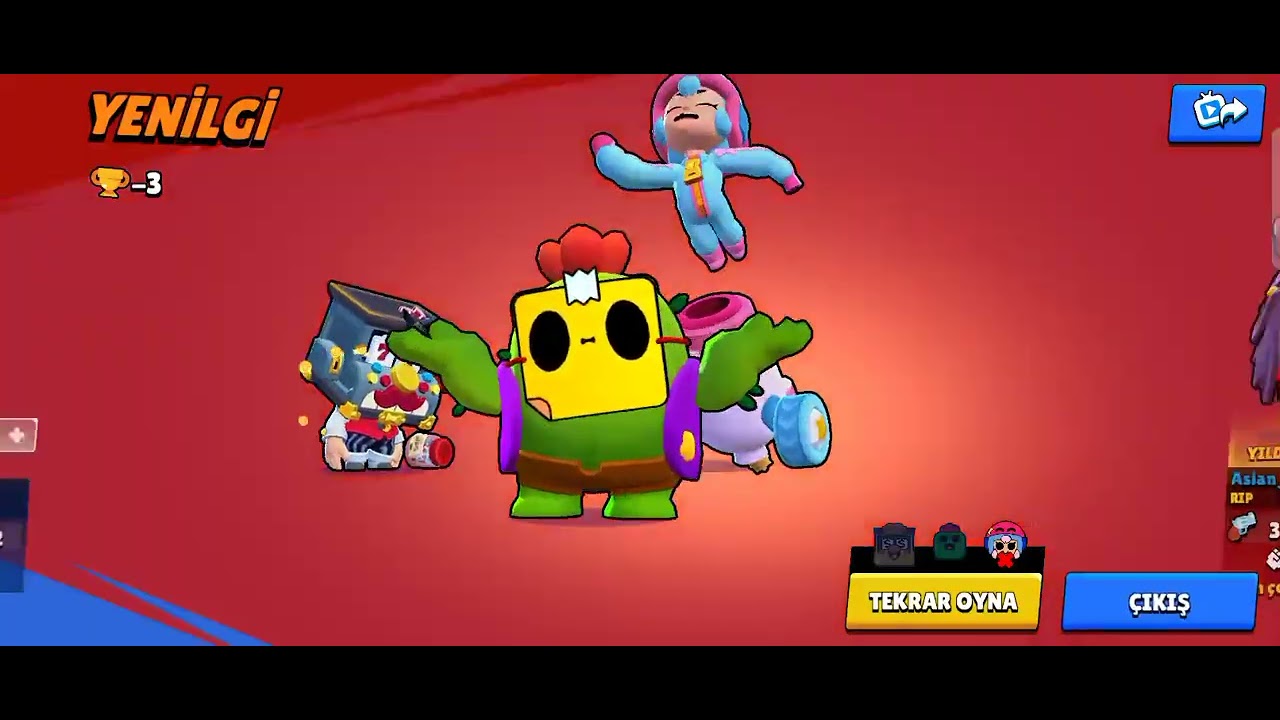 BRAWL STARS KUPA KASTIK