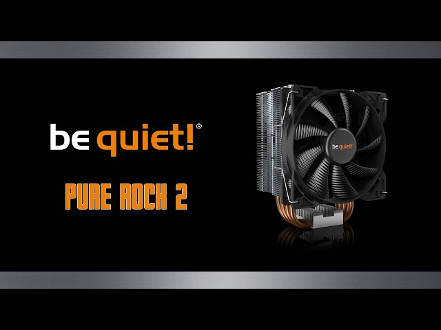 be quiet! Pure Rock 2 Black - Ventirad - Top Achat