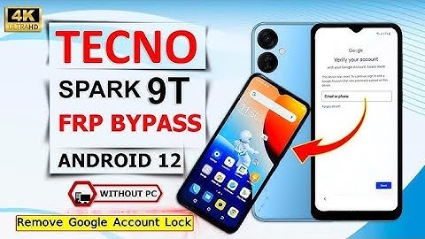 tecno spark 9t frp unlock tool