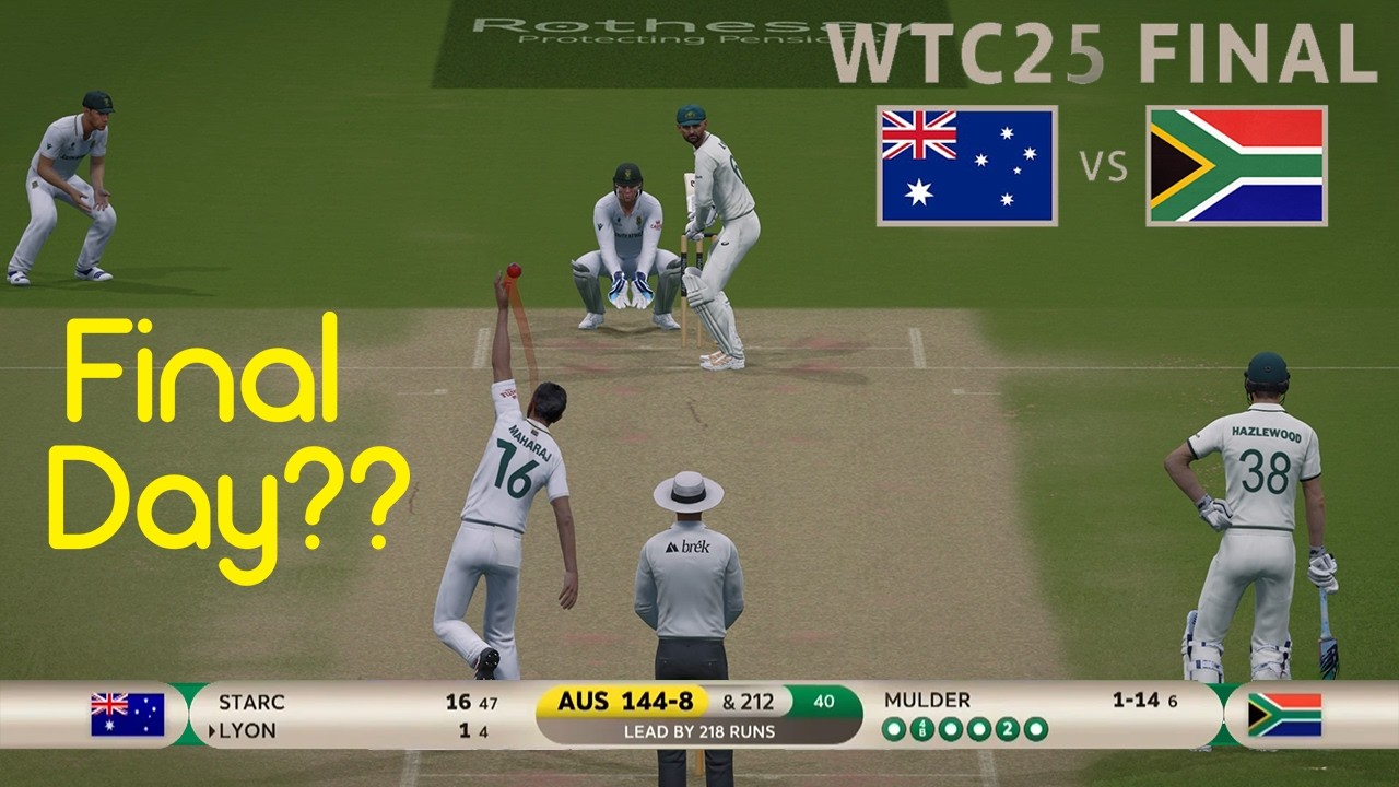 WTC Finals 2025 Scenario Mode | Cricket 24