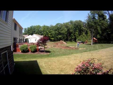 GoPro HD time lapse pool digging