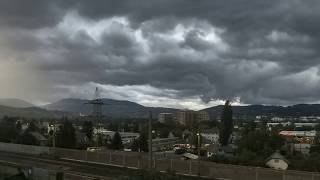 Timelapse - Summer thunderstorm approaching