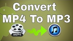 How To Convert MP4 To MP3 [ ON Android ]  - Durasi: 4:36. 