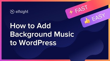 How to Add Background Music Plugin to WordPress