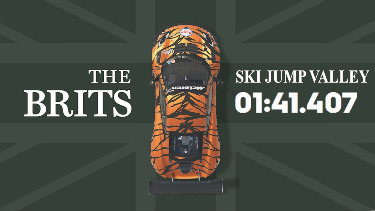 The Crew 2 Ski Jump Valley 0141.407 WR The Brits Summit