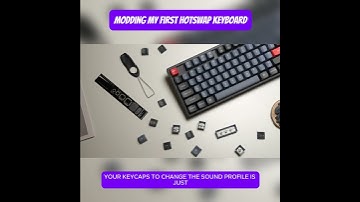 Modding my first hotswap keyboard