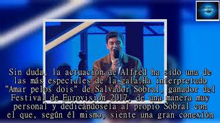 'OT 2017'  Alfred se convierte en el favorito del público en la cuarta gala del programa