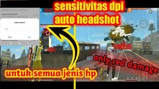 SETTINGAN DPI AUTO HEADSHOT !!! | GARENA FREE FIRE