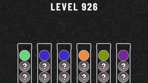 Ball Sort Puzzle Level 926 #ballsortpuzzle #ballsortpuzzlegameplay #puzzlegame #mobile games