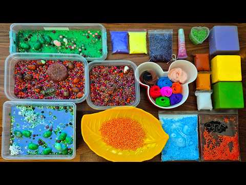 Oddly Satisfying Old Slime Mixing ASMR