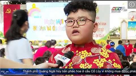 Ngày hội Khối 4 "Đi tìm kí ức tuổi thơ" tại trường Tiểu học Nguyễn Bỉnh Khiêm Quận 1