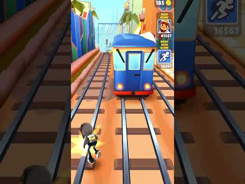 Subway Surfers Game Play 🏃‍♂️🚆👮‍♂️ Subway Surfers Poki Games |  @LyallGamerzOfficial ​