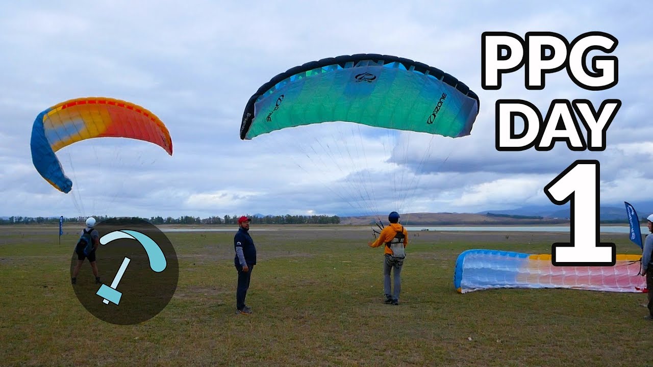 ⁣We're learning to fly Paramotors!! :D - Day 1 Learning to fly a Paramotor - BANDARRA