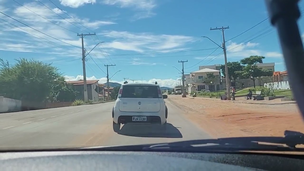 Viagem de carro ao nordeste  de macaubas  para íbicoara .