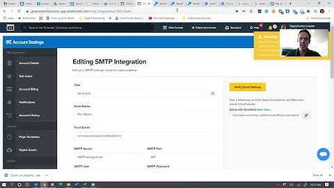 SendGrid ClickFunnels Integration & Automation