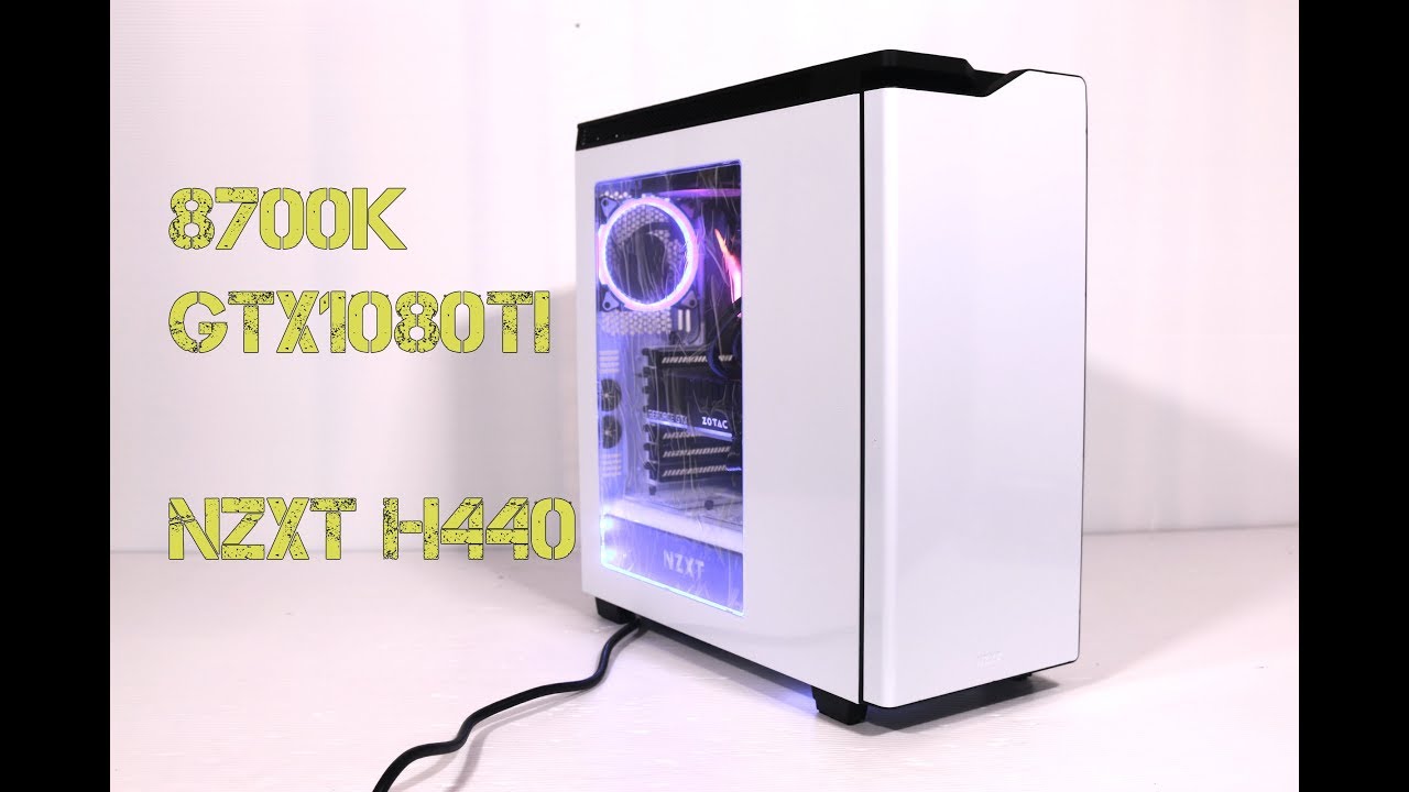 【NZXT H440】 8700K & GTX1080ti & Some RGB~PC BUILD~ Time Lapse