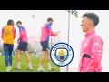 Man City Today's Training, Doku, Haaland, Foden, Semenyo, Savinho And Rodri Ahead Of Ucl Match 