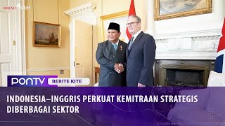 Indonesia–Inggris Perkuat Kemitraan Strategis Diberbagai Sektor