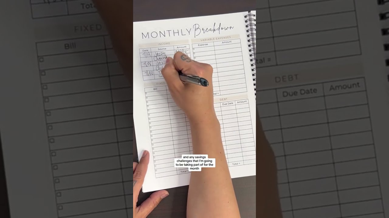 July Monthly Payday Routine Part One 