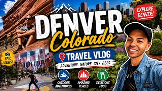 Denver, Colorado 🇺🇸 | Red Rocks, Hidden Gardens & Downtown Adventures!