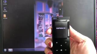 SUPEREYE MP3 M3/4 connect to PC