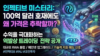 [풀버전] 인젝티브 미스터리: 100억 달러 호재에도 왜 가격은 추락할까? 수익을 극대화하는 역발상 트레이딩 전략 공개