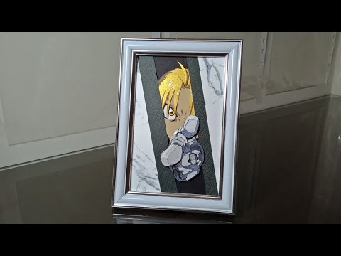 03 - 紙雕 - 鋼之錬金術師 Edward Elric - いつか必ず迎えに