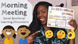 Try This! Social Emotional Discussions | All Grades | Morning Meeting Idea