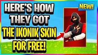 Heres How Some People Got The Ikonik Skin For Free Fortnite Season 8 News