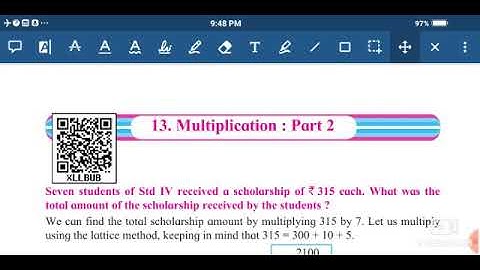 Std -4th sub - Maths Chapter no.13 Multiplication - Part -2👆👆