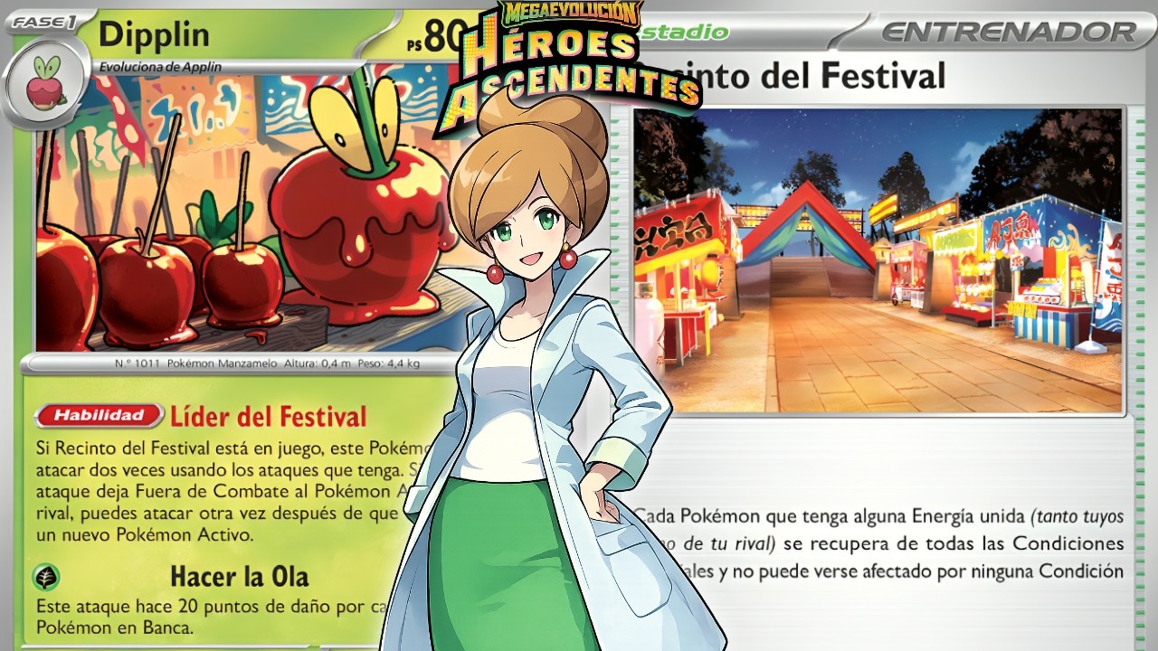 DIPPLIN Lider del FESTIVAL✅POKEMON TCG LIVE