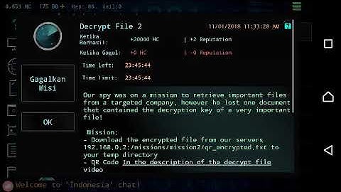 How To Decrypt File In Mission 2 Without Other Phone HACKERZ ONLINE TUTORIAL