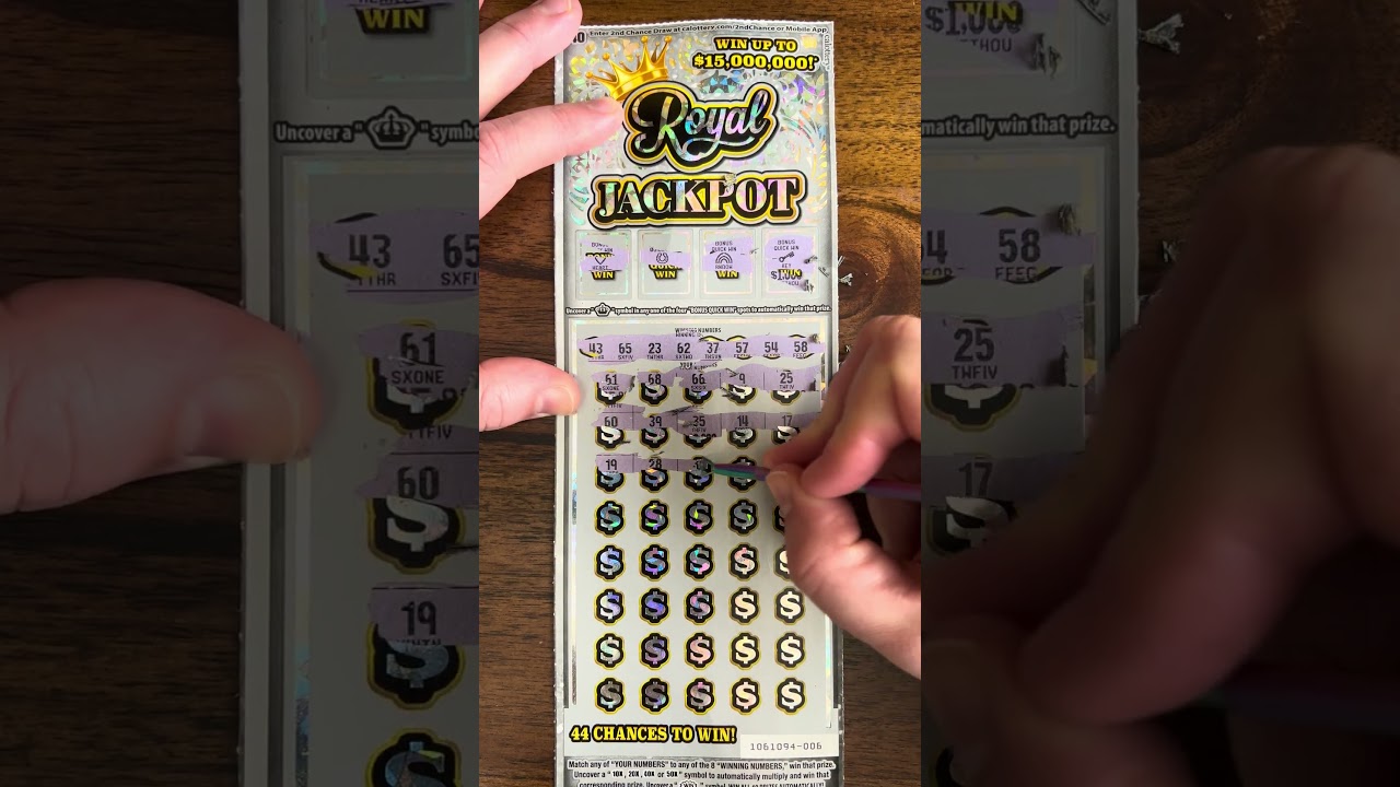 Jackpot win or loss on new CA high limit scratcher