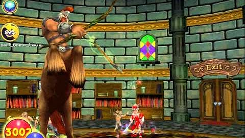 Wizard101- Showing Off My Centuar To A Noob