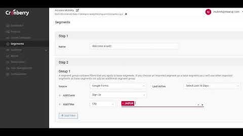 CRONBERRY|How to segment your audience(Part-4)