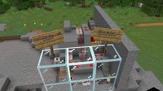 Totural for 250 like secret bass door in bedrock minecraft any verson 