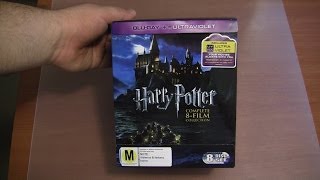 Harry Potter Complete 8 Film Blu-ray + UltraViolet Collection unboxing