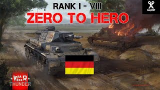 ZERO TO HERO เยอรมัน  1 | WAR THUNDER screenshot 4