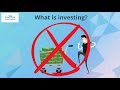 Young investors series part one what is investing