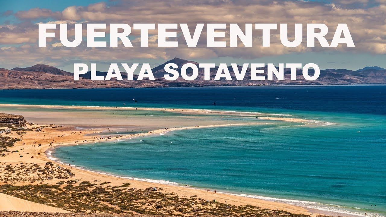 Costa calma playa Sotavento Fuerteventura