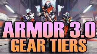 ARMOR 3.0 & Gear Tiers - Destiny 2 Year of Prophecy