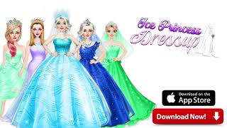 Ice Princess Wedding Dress Up - Princess Games Ad 6 - 1280x720 screenshot 5