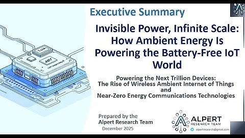 Executive Summary Invisible Power, Infinite Scale