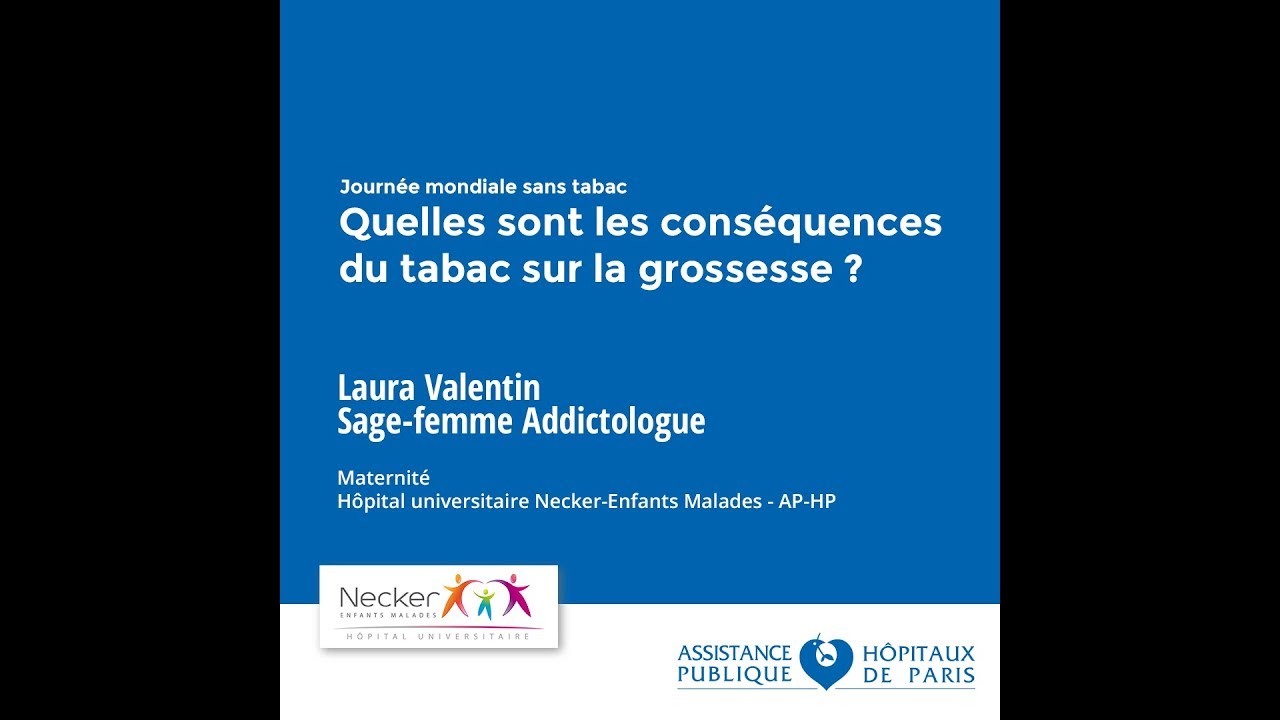 Les conséquences du tabac lors de la grossesse - YouTube